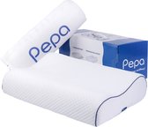 Pepa® Ergonomisch Hoofdkussen | Traagschuim | Orthopedisch | 60x40cm | Nekklachten