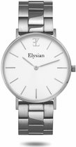Elysian - Dames Horloge - Zilver Schakelband - Waterdicht - 36mm