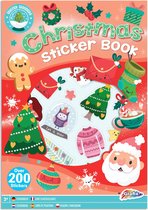 XMAS Stickerboek A4, 8 Vellen | Sint-tip | Kerst-tip | Cadeau-tip