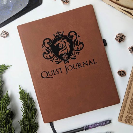 Afbeelding van het spel Dungeons & Dragons Notebook Quest journal