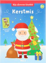 Kleurblok Kerst met Stickers | Sint-tip | Kerst-tip | Cadeau-tip