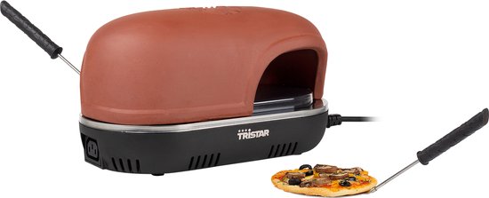 Tristar PZ-9161 Pizza Festa Connect - Pizzaoven en Pizzamaker - Uitbreidbaar en koppelbaar - Terracotta koepel