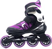 Fila - Verstelbare inline skates - J one - 21' - Maat 36-40 - Magenta – Zwart