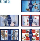 Kerstkaarten – 50 Stuks - 10 x 14 cm – 10 Designs – K-152 Dutch