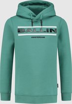 Ballin Amsterdam -  Jongens Slim Fit   Hoodie  - Groen - Maat 128