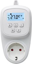 Thermostaat voor elektrische verwarming stop-contact plug-in programmeerbaar