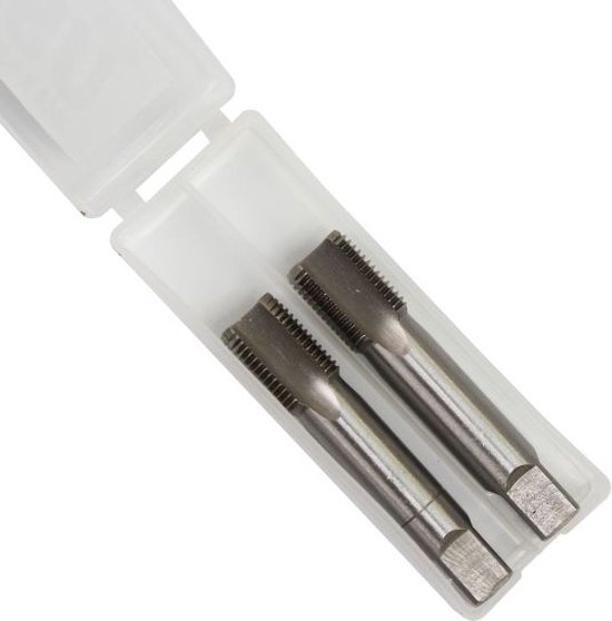 Aexit 3 stuks 18 mm x 2,5 mm tapse en metrische tap M18 x 2,5 mm steek