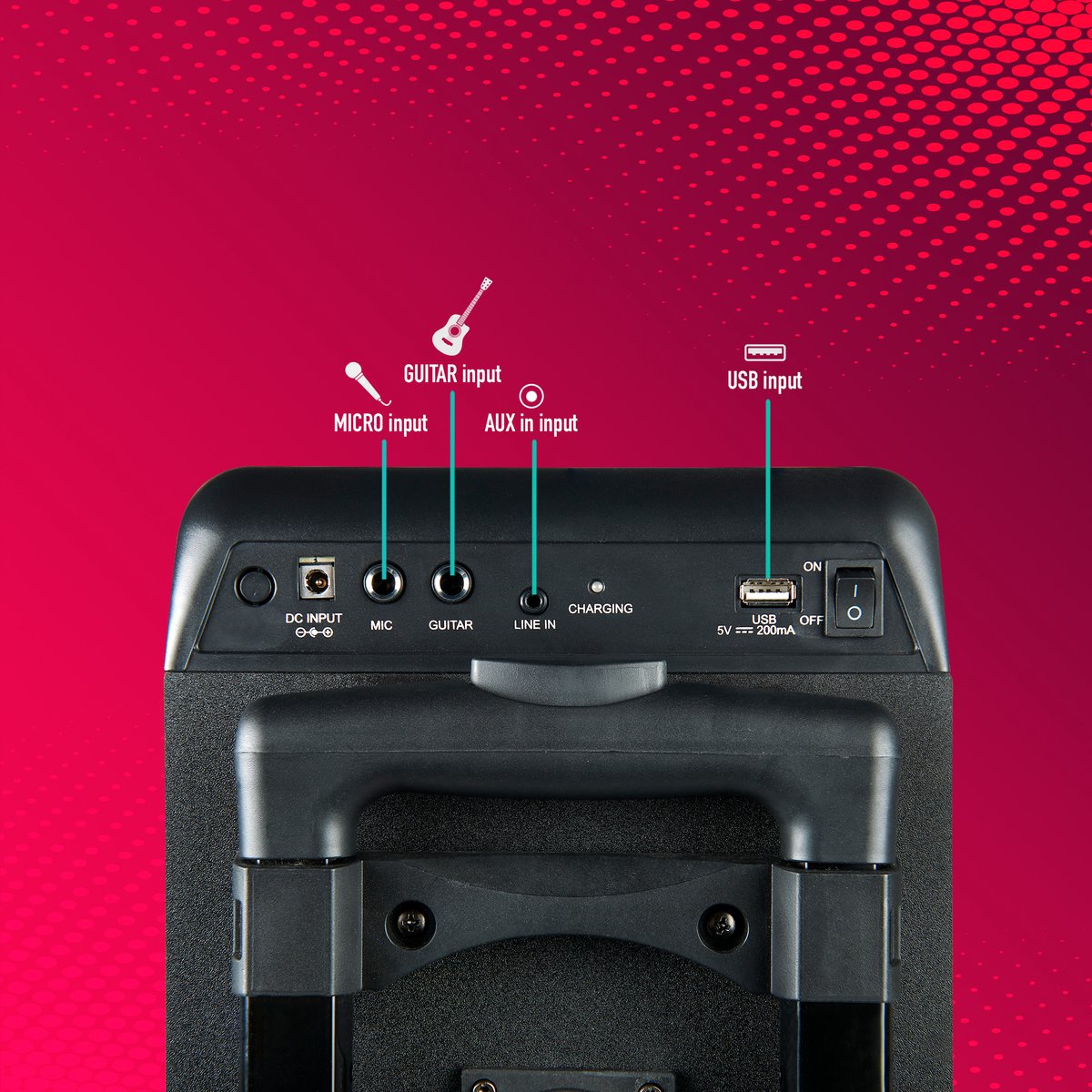 Enceinte Bluetooth avec Microphone Karaoké NGS WILD DUB ZERO 120W - Enceinte  sans fil - Achat & prix