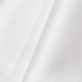 Wit damast tafelkleed 150 x 250 (Hotelkwaliteit: 250 gr/m2)
