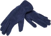 Niltons Handschoenen Fleece Navy Maat M/l