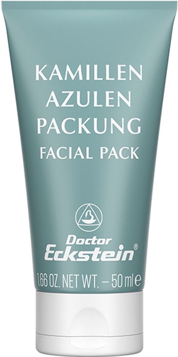 Dr. Eckstein Kamillen Azulen Packung unisex crémepakking voor de droge, tere huid en zeer gevoelige huid 50 ml