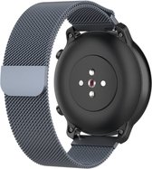 Strap-it Milanees bandje 20mm - luxe smartwatch horlogeband geschikt voor Samsung Galaxy Watch 42mm / Active / Active2 - 40 & 44mm / Galaxy Watch 3 41mm / Gear Sport - Amazfit Bip