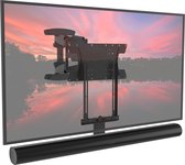 Cavus WME104 ARCB Draaibare Tv Muurbeugel & Ophangbeugel geschikt voor Sonos Arc soundbar zwart  & VESA Tv - 25kg