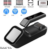 Dakta® 3in1 Handscanner | Barcode | QR Code | 1D & 2D | Scanner | Draadloos | Waterproof | USB