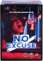 NX Party® - NO EXCUSE - Drinking game - Engelstalig - Kaartspel - Party game for (young) adults - Drankspel - English