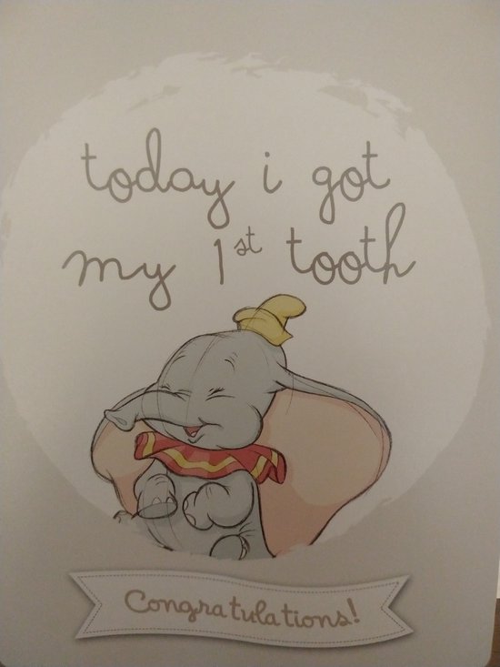 Disney Magical Beginnings - Dombo Milestone cards - 24 kaarten in doosje van Disney — afbeelding 3