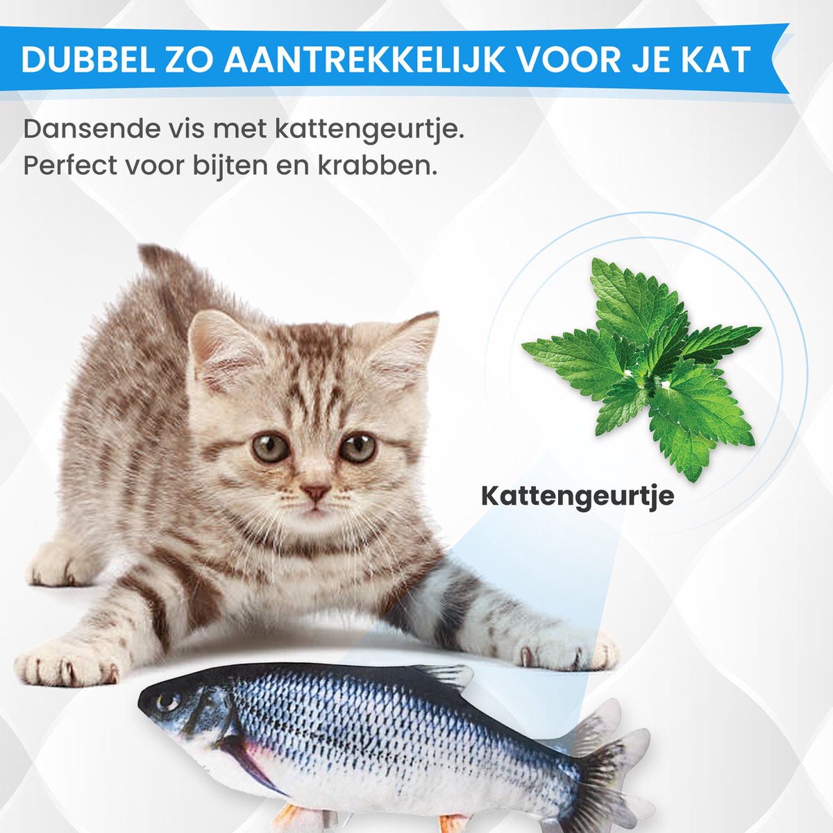 Jouet poisson frétillant électrique pour chat - Livraison Offerte –  mondoshopping-boutique