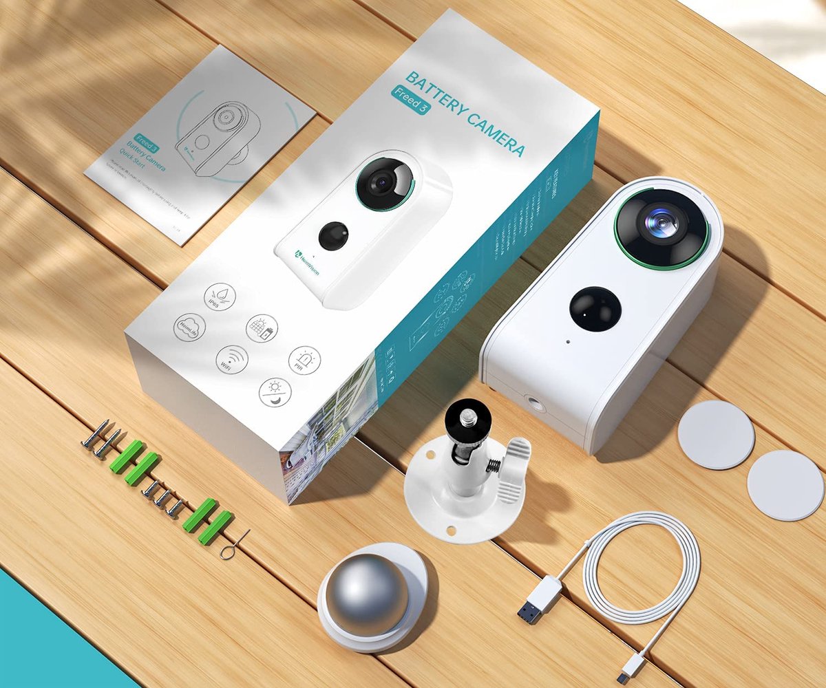 Heimvision HMD3 Draadloze Beveiligingscamera 1080P FHD Bediening via
