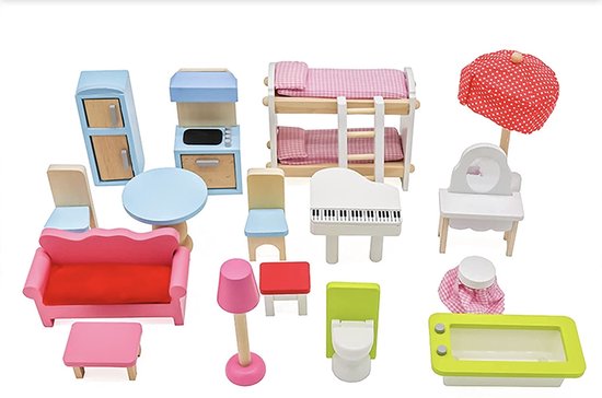 KidKraft Grand View Mansion Poppenhuis, van Hout | Groot XXL-huis, 4 Verdiepingen, 34 Accessoires, Meubels en Lift inbegrepen | Rollenspel | Totale afmetingen: 130,5 x 33 x 129,5 cm