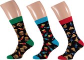 Apollo Junkfood Socks | 3-Pack Giftbox | Maat 41-46