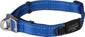 Rogz Utility Safety Halsband Blauw - Hondenhalsband - 33-48x2.0 cm