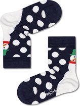 Happy Socks Kids Jumbo Snowman - unisex kids sokken - Unisex - Maat: 0-12mnd