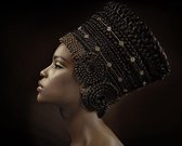 African Princess VI - 80cm x 120cm - Fotokunst op PlexiglasⓇ incl. certificaat & garantie.