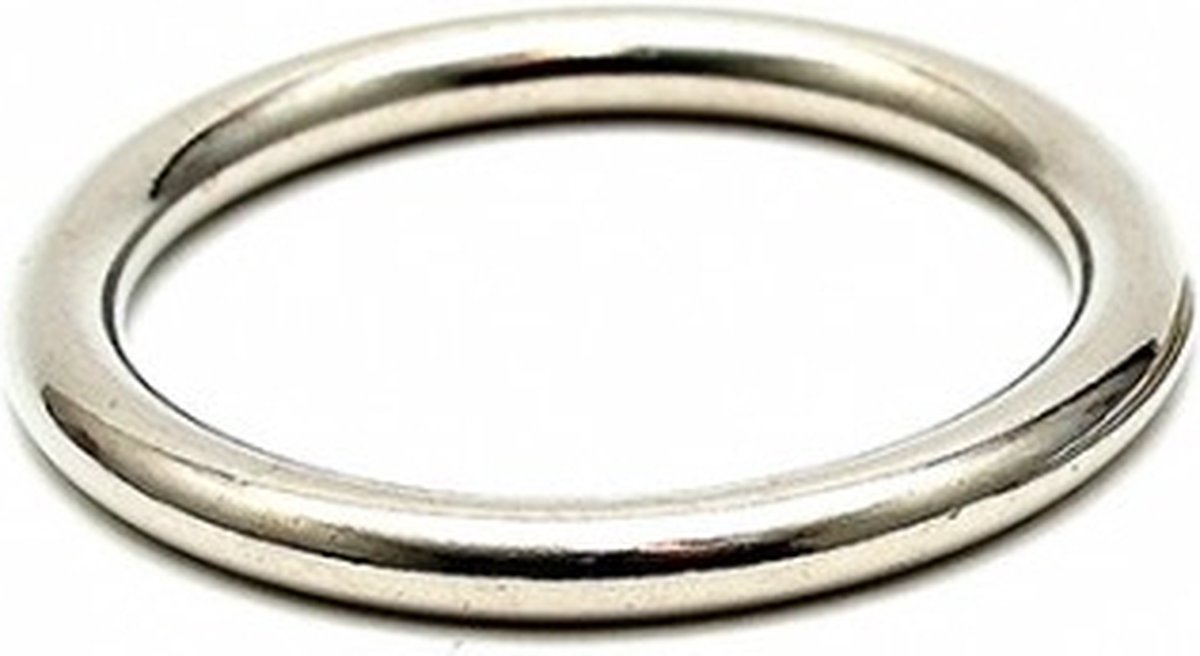 Goedkoopste Bondage Play metalen gegoten cockring - 30 mm