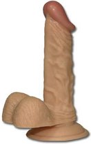 Realistische Dildo Met Balzak - 15 cm