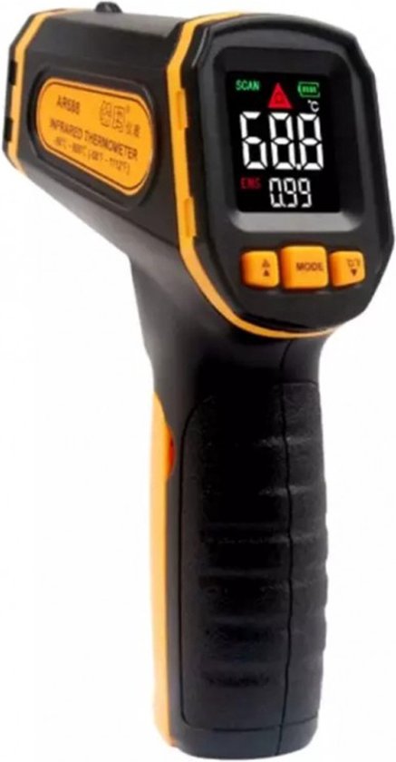 Industriële Contactloze IR Thermometer HT650B met LED Display -30