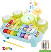 DEPLAY 3-in-1 Xylofoon – Keyboard – Piano - Baby Peuter Speelgoed