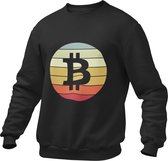 Crypto Kleding - Bitcoin Sun #2 - Bitcoin - Trader - Investing - Investeren - Aandelen - Trui/Sweater