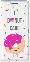 Bookcase met Quotes OPPO Reno6 5G Smartphone Hoesje Cadeautjes voor Meisjes Donut