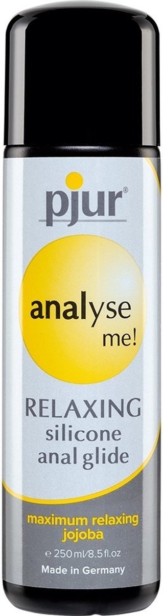 Goedkoopste Pjur - Glijmiddel Siliconenbasis - Analyse Me - 250 ml - Maakt De Huid Elastisch - Met Jojoba