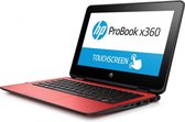 HP Probook x360 11 g1 - Rood (Refurbished) - Intel N4200, 4GB, 128GB-SSD, Windows 10