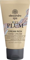 Alessandro Spa Cream Rich Icey Plum Handcreme 50 Ml