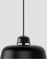 Dalston w162 pendellamp - Graphite Black - Led zwart - 30 x 15 cm