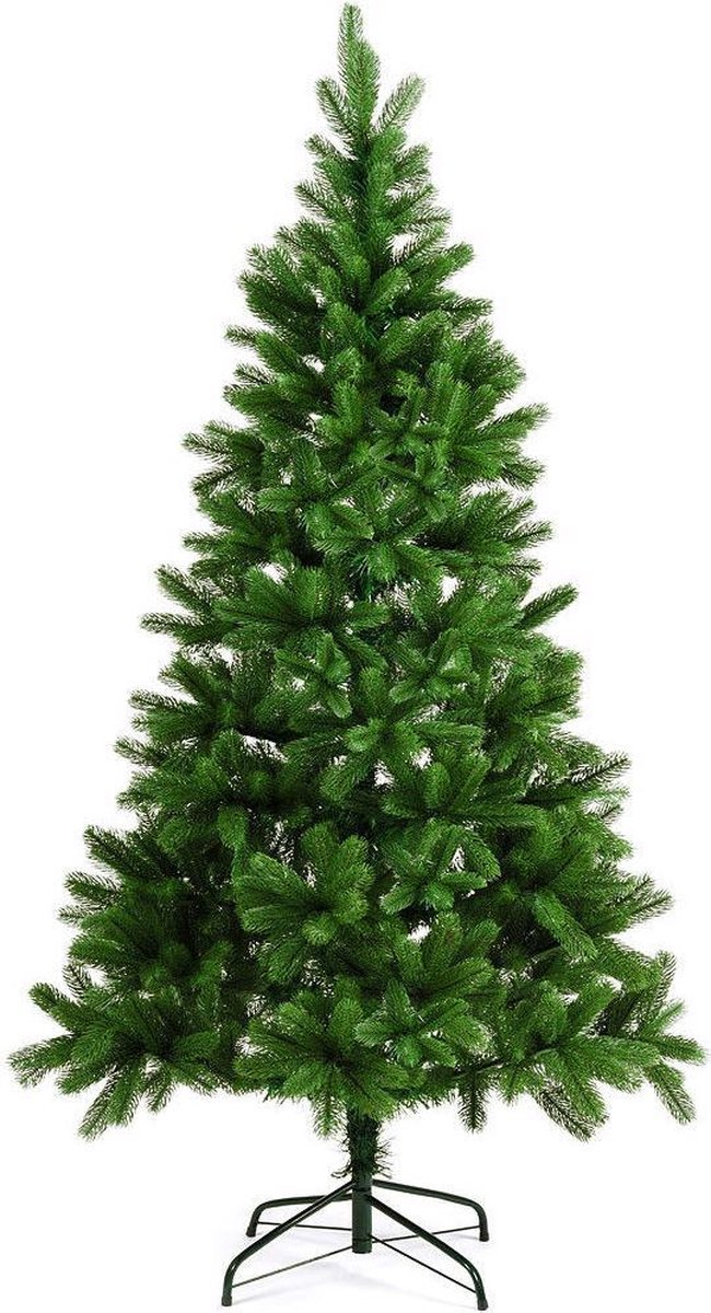Kerstboom, 180 cm, 780 takken, groen, kunstkerstboom