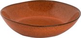 Palmer Bord diep Rustique 21 cm Oranje Stoneware 1 stuk(s)