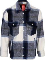 J&JOY - Sweater Vrouwen Nunavik Park Blue Check