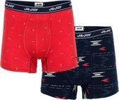 J&JOY - Ondergoedsetje Mannen Manitoba Red Apple & Print