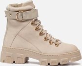 Tamaris Veterboots beige - Maat 38