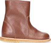 Angulus 9202-101 Enkellaarsjes - Enkelboots met rits - Meisjes - Cognac - Maat 21