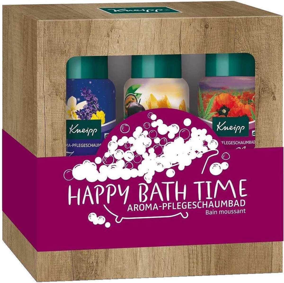 Goedkoopste Kneipp Happy Bath Time Schuimbad, geschenkverpakking, 3 x 100 ml