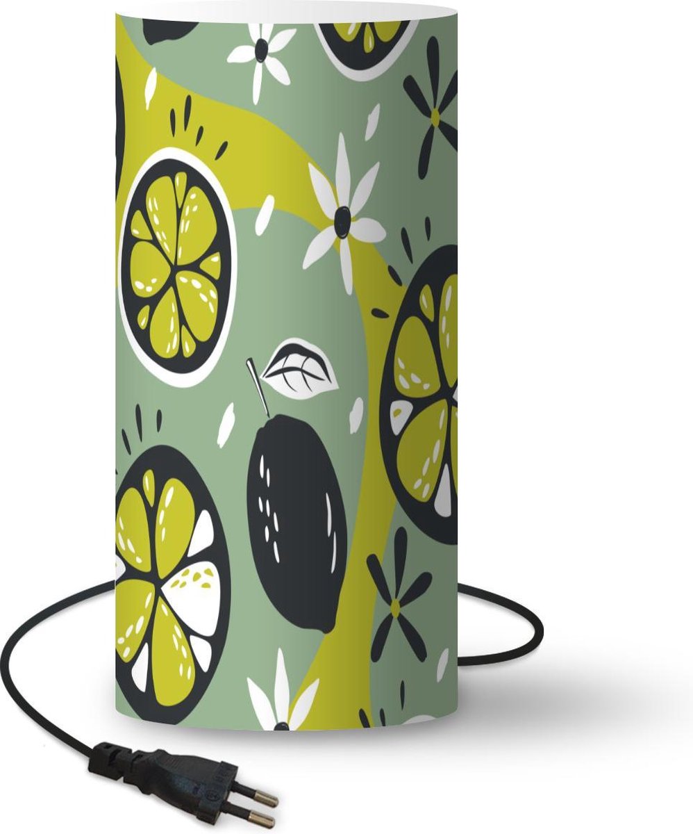 Lamptiger Tafellamp - Zomer - Ø 16 Cm - E14 - Multicolor