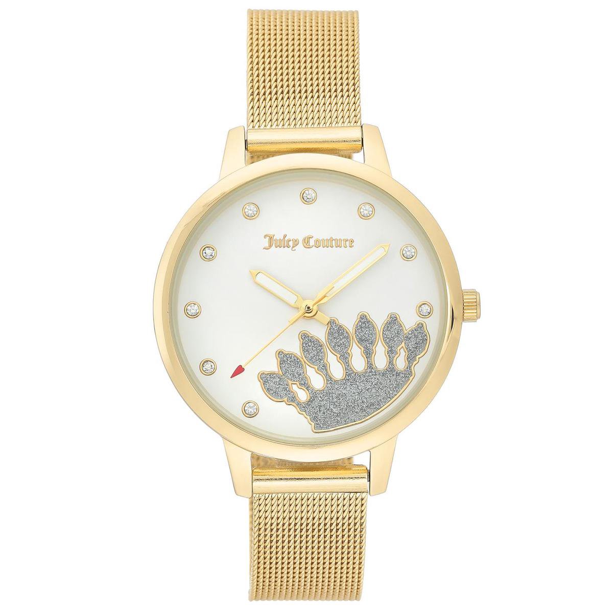 Juicy Couture Horloge vrouwen, dames, goudkleurig JC-1124WTGB
