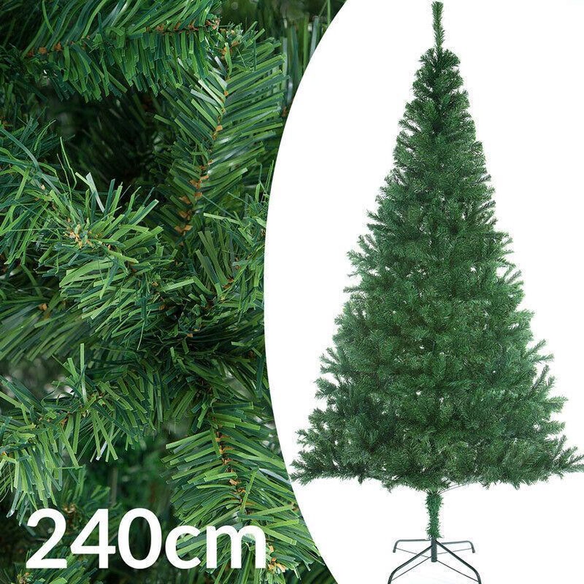Kunst kerstboom, 240 cm, standaard