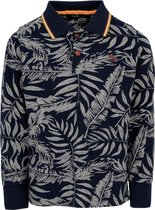 J&JOY - Poloshirt Mannen Ontario Forest Fern Print