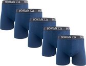Bonanza boxershorts - 5 Pack - Katoen - Marineblauw - Maat XL