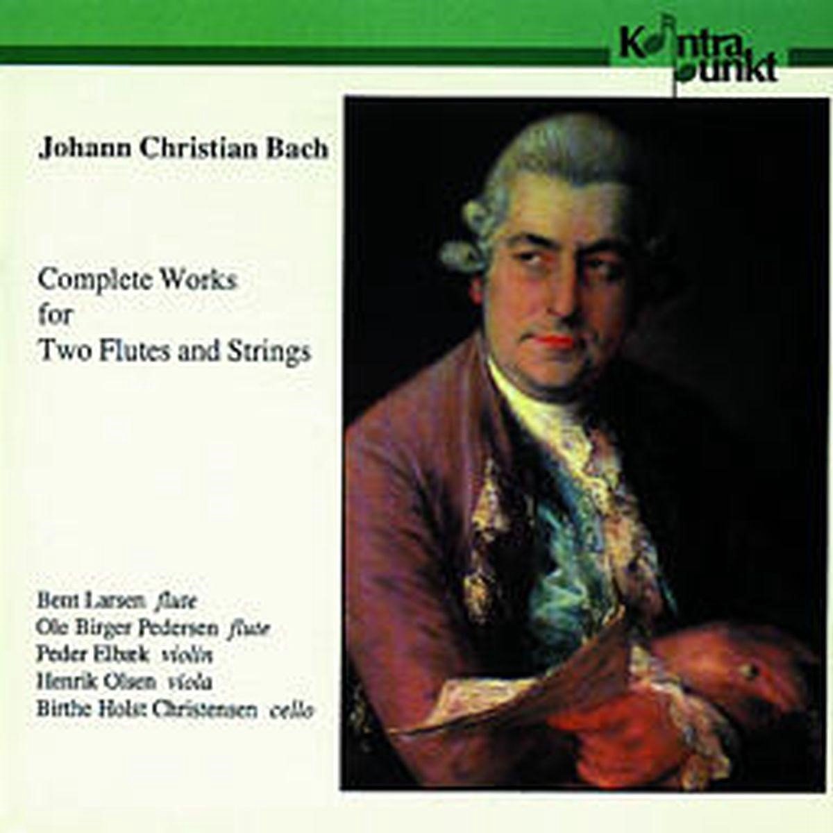 Peter Elbaek & Bent Larsen - J.S. Bach: Complete Works For Two Flutes And Strings (CD)